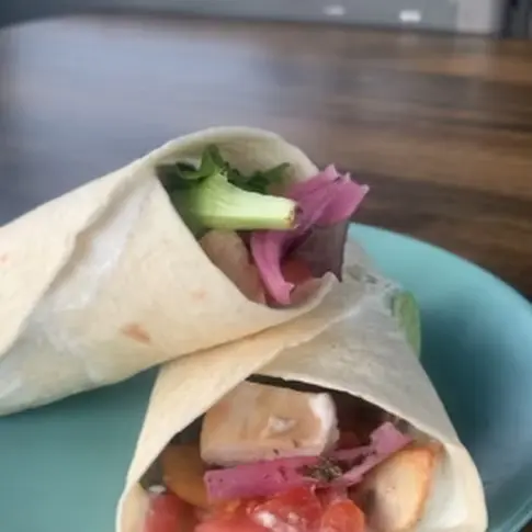 Le wrap poulet